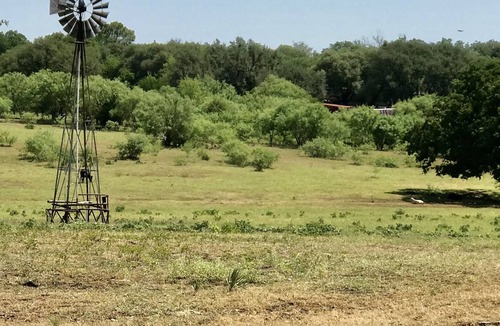 Energy Cabin | Rustic cabin with peaceful view of windmill, pond and great sunsets. Gated.