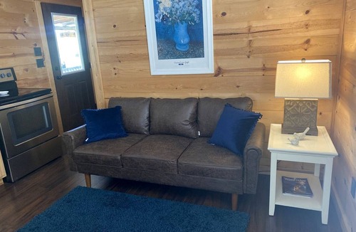 Wimberley Cabin | Rustic Dog-Friendly Cabin with Private Deck and Hot-Tub in Texas