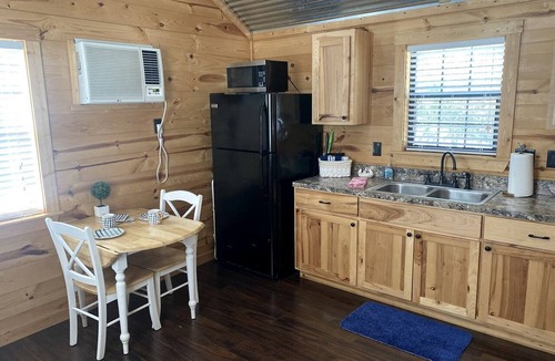 Wimberley Cabin | Rustic Dog-Friendly Cabin with Private Deck and Hot-Tub in Texas