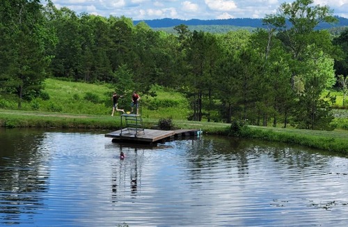 Oden RV Rental | RV Site #12: Ouachita Campground at Edendell's Best RV Site with Mountain View