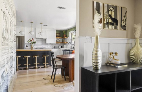 San Marcos House | San Marcos 5BR | Private Pool, Gym, Fire Pit, Walk to TXST, Sleeps 12