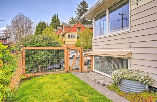 Old Ballard Apartment | Seattle Garden Apt: Walk to Water & Amenities!