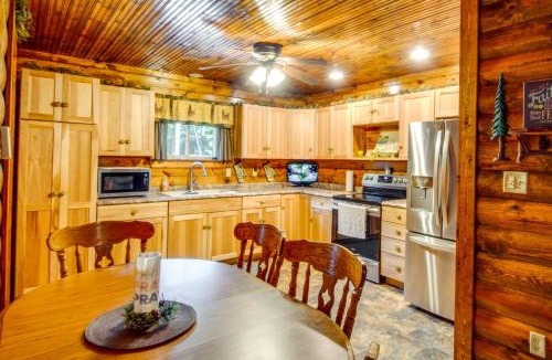 Blandburg House | Secluded Cabin with On-Site Creek and Trails!