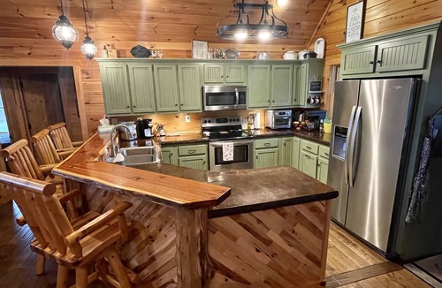Etoile Cabin | Secluded lakeside cabin, with a salt water pool & hot tub, on 25 acres!