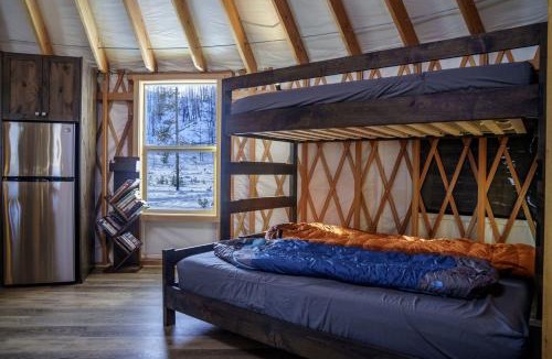 Boise County Other | Secluded Modern Yurt with Sauna Perfect for Small Groups in Boise, Idaho