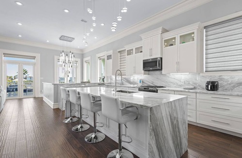The Shores House | Serenity by the Sea, a spectacular 3 bedroom with bunk room, private pool.