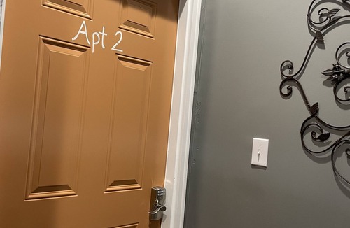 Chillicothe Apartment | Silver Moon Heights Loft with unique balcony