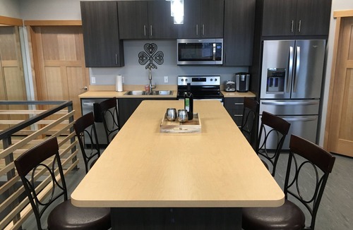 Newport Condo | Sleek, modern one bedroom apartment in the heart of Newport.