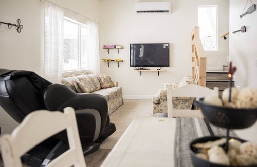 Tridell Other | Sleep numbers, massage chair, air hockey, zipline, petting zoo, games, firepit!