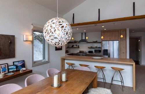 Warm Springs House | Slope-Side Chic: Home with Hot Tub