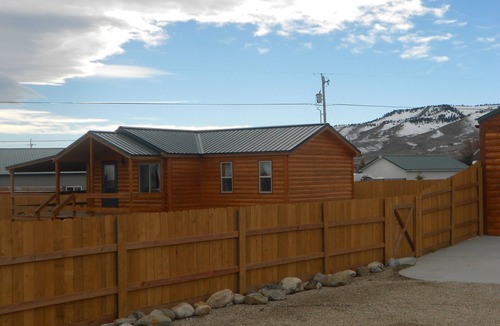 Buffalo Cabin | Small House At The Foot Of The Mountains