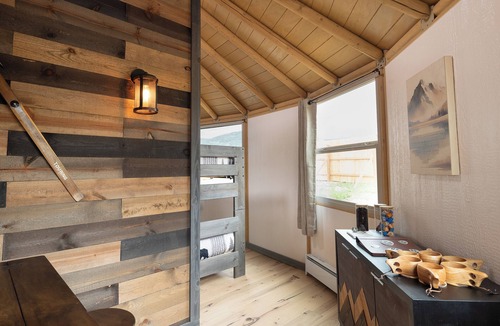 Centennial House | Snowy Range Yurt Cabins - Orange Yurt