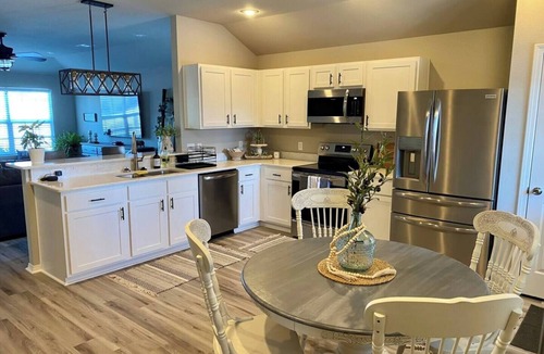 Fayetteville House | Southern feel brand new house with a modern touch