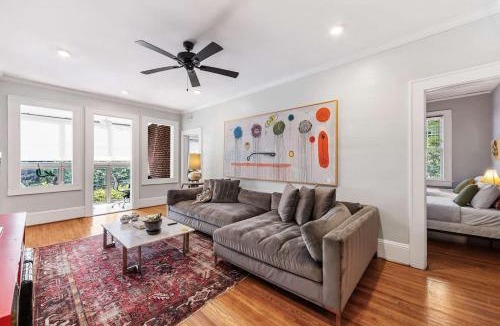 Cherry House | Spacious 2BR in Myers Park with sunroom