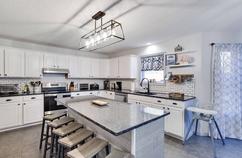 Long Pond House | Spacious 6-bedroom Pocono Home with Hot Tub, Game and Theater rooms, Fire Pit!