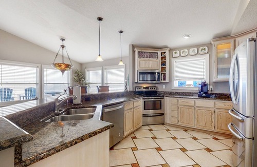 Ocean Cay House | Spacious Beachfront Home w/Deck, Balcony, Central A/C, Washer/Dryer, and WiFi