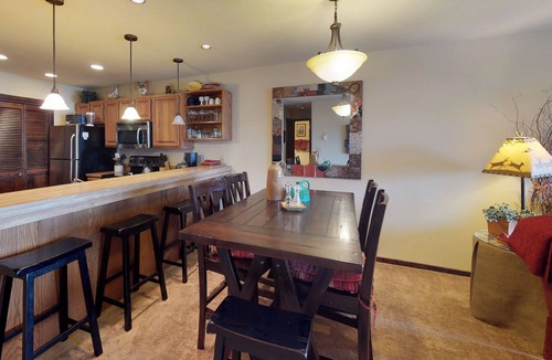 McCall Condo | Spacious condo with balcony, lake view, and full kitchen - walk to the water