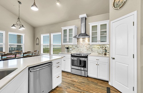 North Beach House | Spacious gulf view home on north beach with enclosed yard & balconies