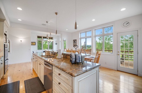 Driggs House | Spacious mtn-view home with fireplace, grill, large deck, jetted tub, streaming