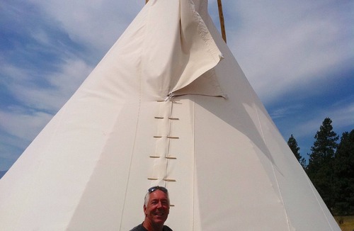 Bigfork RV Rental | Star Lodge Tipi's at Stepping Stone