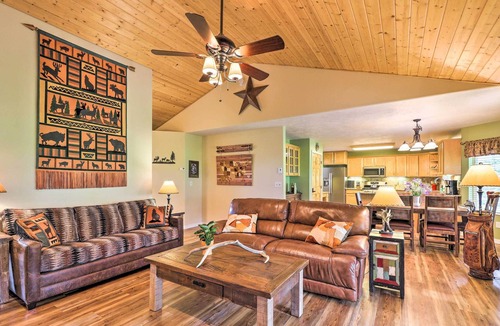 Star Valley Ranch House | Star Valley Ranch Home w/ Snowmobile Parking!