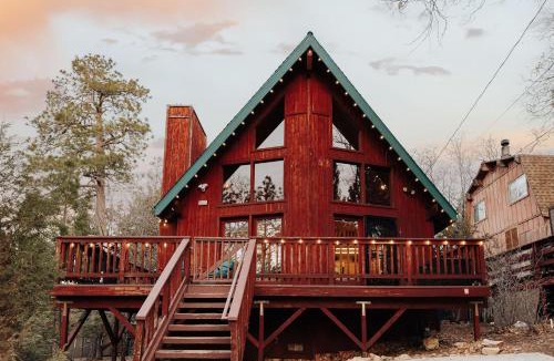 Sugarloaf Ski Chalet | Stargazer A-Frame, Firepit, Spa, Dogs Ok, By Lake