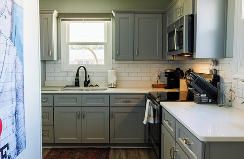 Terry Sanford Cottage | Step into Crimson, where tranquility meets luxury in a quiet, safe neighborhood.