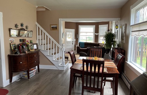 Walden House | Steps from restaurants and the historic Stockman’s Bar and Grill.