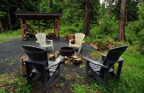 Powell River RV Rental | Steps From the Beach Full Service RV Site