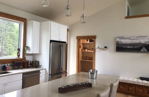 Martin City House | Stony Broke Ranch private retreat, eight miles from Glacier