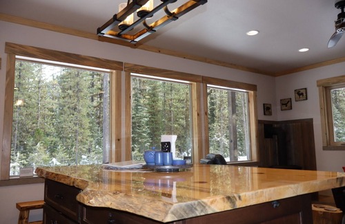 Essex Cabin | Stunning Cabin Bordering Glacier National Park/Flathead River on 9 Acres!