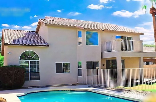 Superstition Springs House | Sunny Gilbert Retreat! Private Pool, Game Room & Family Fun. :D