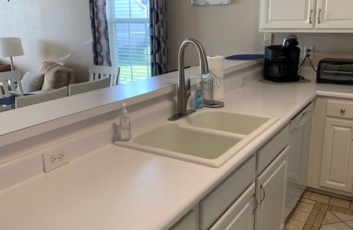Sunset Beach Condo | Sunset Beach Condo No Cleaning Fee Peaceful Pond & Fountain View