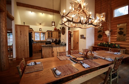 Woods Bay House | Sunset Cabin - Flathead Lake, Exquisite Log Home and Guest Cabin. Sleeps 12