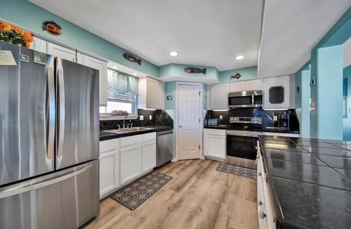 San Luis Beach House | Surfside SeaEsta - BEACHFRONT house with PRIVATE walkway and FOUR decks