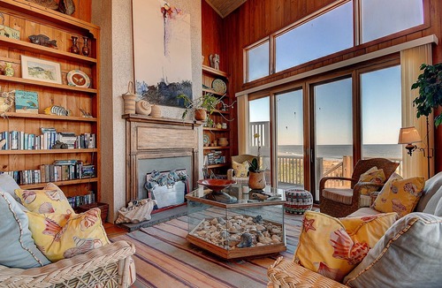 Debordieu Colony House | Surprise awaits as you enter this exquisite front row beach home