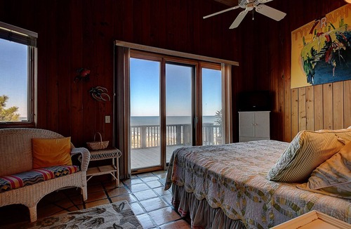 Debordieu Colony House | Surprise awaits as you enter this exquisite front row beach home