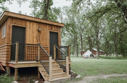 Battle Lake RV Rental | Sycamore Tent at The Grove Glamping