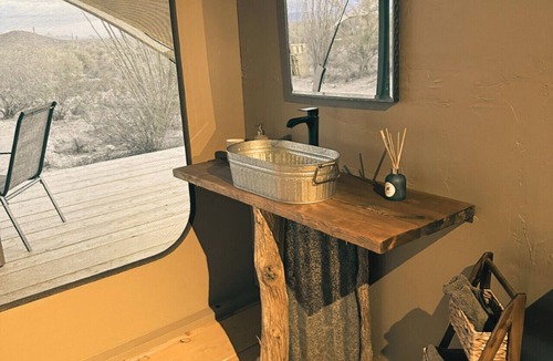Marana RV Rental | Tent Ocotillos - occupancy near Saguaro NP