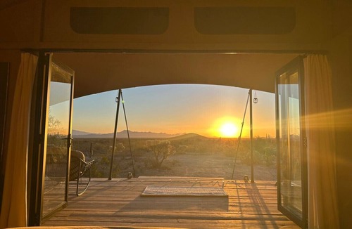 Marana RV Rental | Tent Ocotillos - occupancy near Saguaro NP