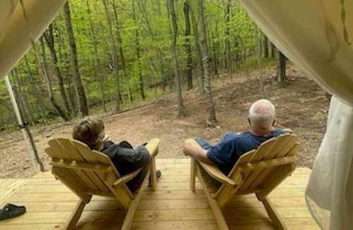 Lehighton RV Rental | Tentrr Signature Site - Mountain Spring Retreat