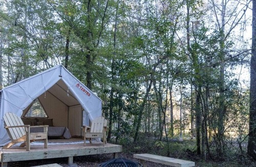 McComb RV Rental | Tentrr State Park Site - Mississippi Percy Quin State Park - Southside Lakeview