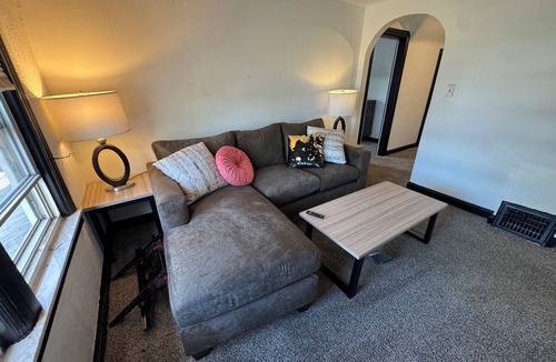 Eastpointe Condo | Terrific 2-bedroom upstairs condo with AC in charming Eastpointe
