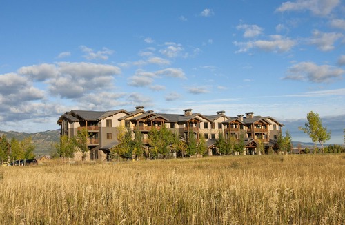Victor Condo | Teton Springs Condo #308 in Victor w/A/C, W/D, WiFi, Balcony, Grill & Garage
