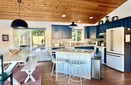 Coeur d'Alene House | The Boathouse Large Modern Renovated Waterfront Home with Decks and Docks