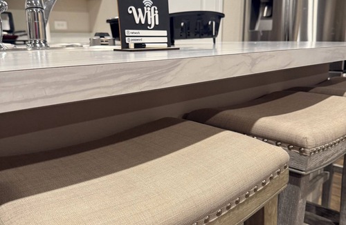 Barker House | The Camden Retreat Sleeps 10 Fast WiFi 80 Inch TVs
