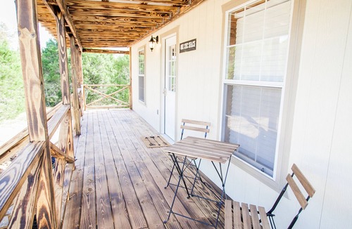 Driftwood Cabin | The Drip Inn - Cabins at Onion Creek
