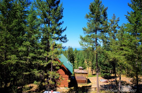 Rexford Cabin | The Eagle's Nest - A Romantic Hideaway for Two with Private Gazebo and Sp