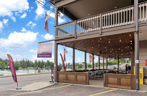 Bigfork Condo | The Historical Grand View Building on Bigfork Bay