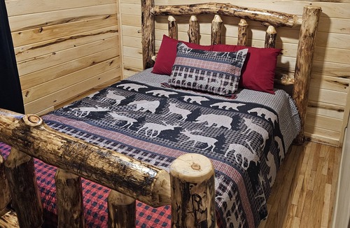 Polk County Cabin | The Lil Blue Wood Cabin in the Woods!